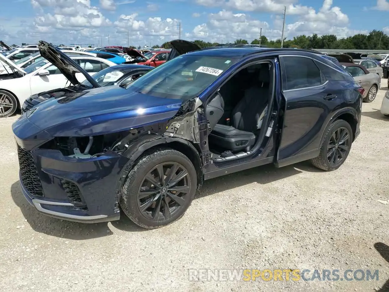 1 Photograph of a damaged car 2T2BAMCAXPC003937 LEXUS RX350 2023