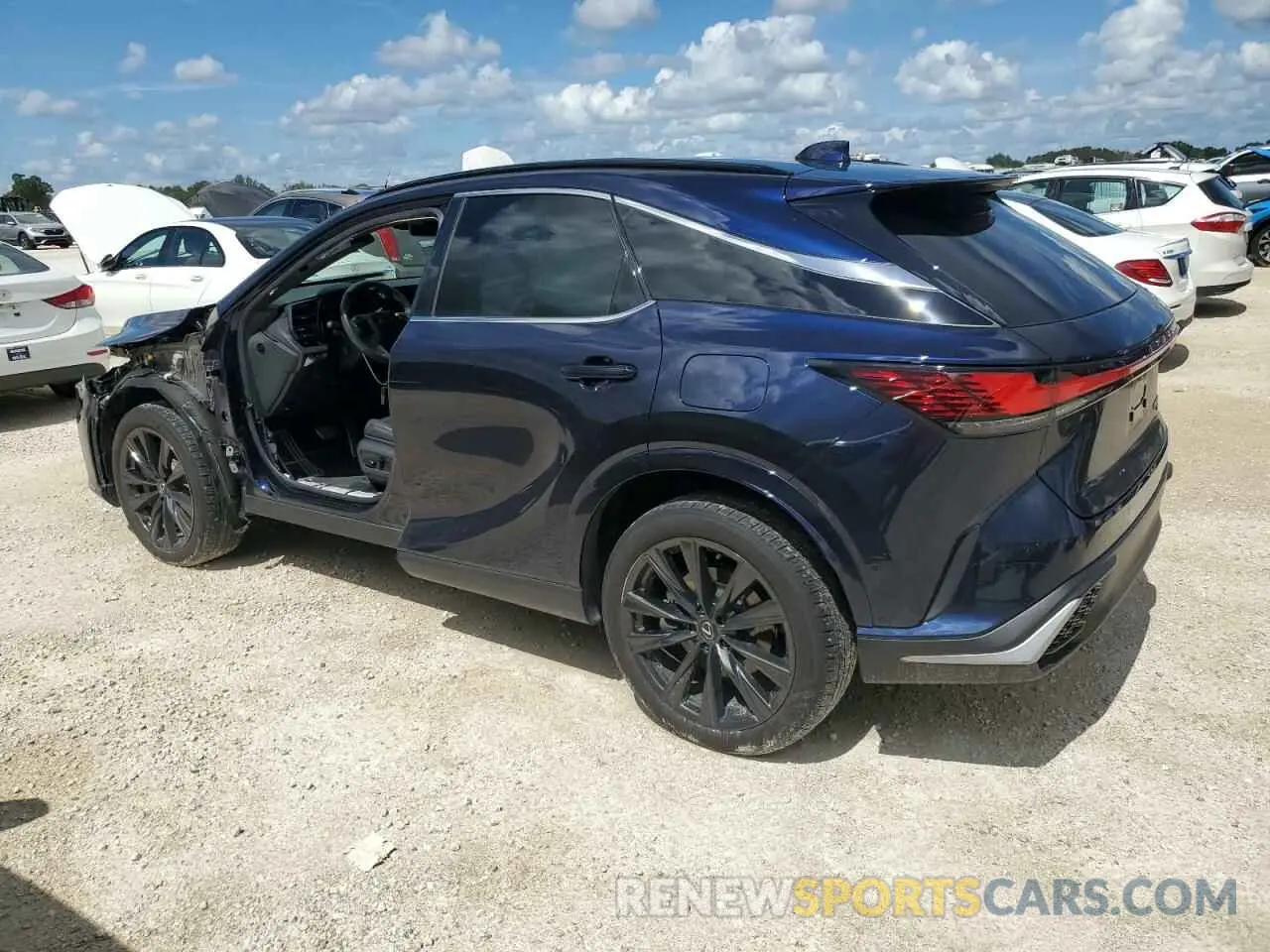 2 Photograph of a damaged car 2T2BAMCAXPC003937 LEXUS RX350 2023