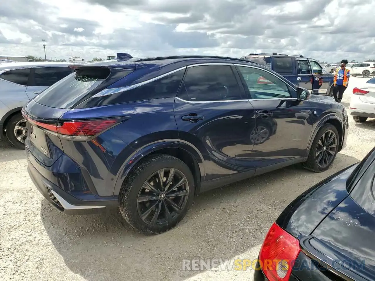 3 Photograph of a damaged car 2T2BAMCAXPC003937 LEXUS RX350 2023