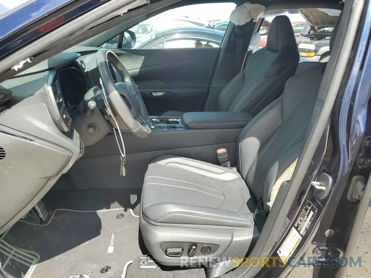 7 Photograph of a damaged car 2T2BAMCAXPC003937 LEXUS RX350 2023