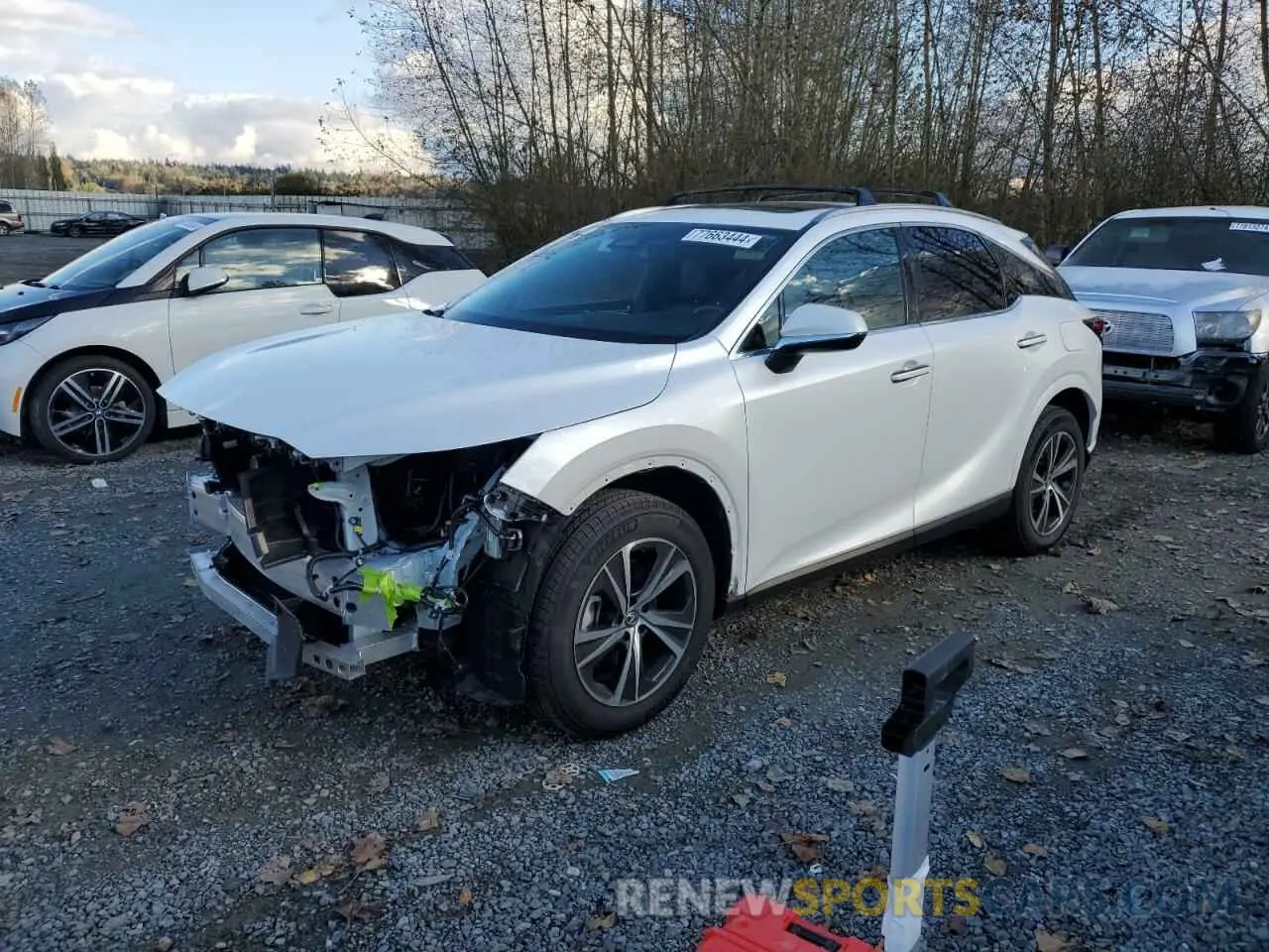 1 Photograph of a damaged car 2T2BAMCAXPC013044 LEXUS RX350 2023