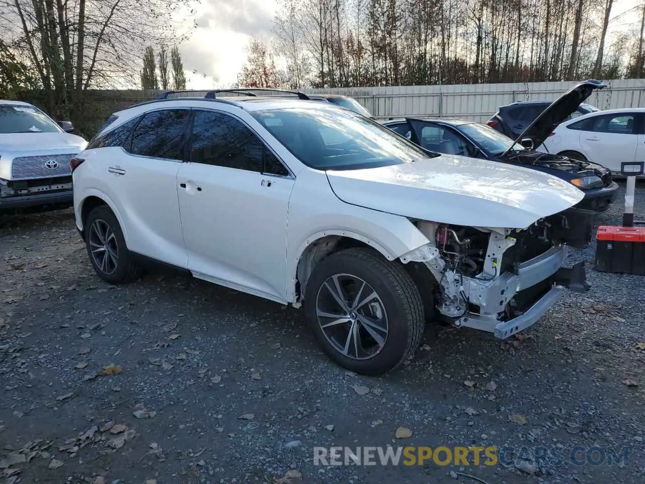 4 Photograph of a damaged car 2T2BAMCAXPC013044 LEXUS RX350 2023