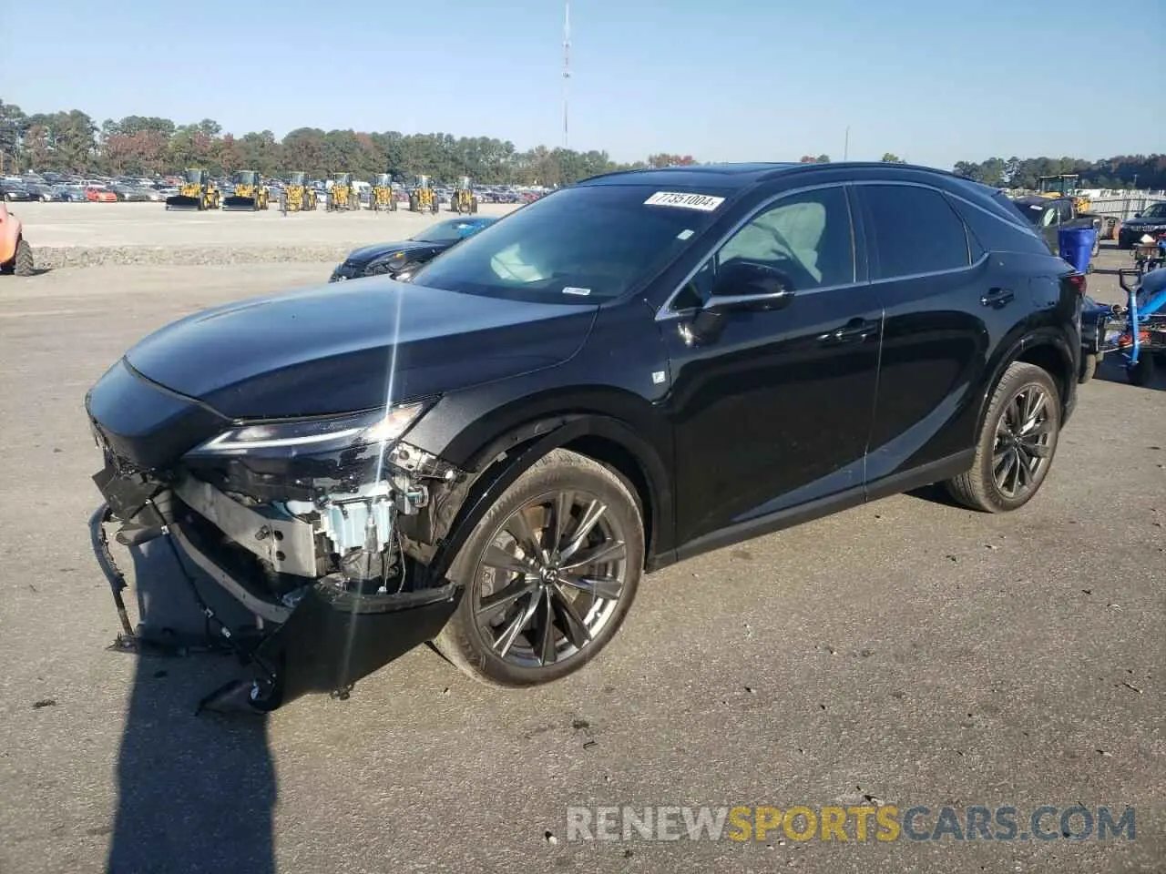 1 Photograph of a damaged car 2T2BAMCAXPC036811 LEXUS RX350 2023