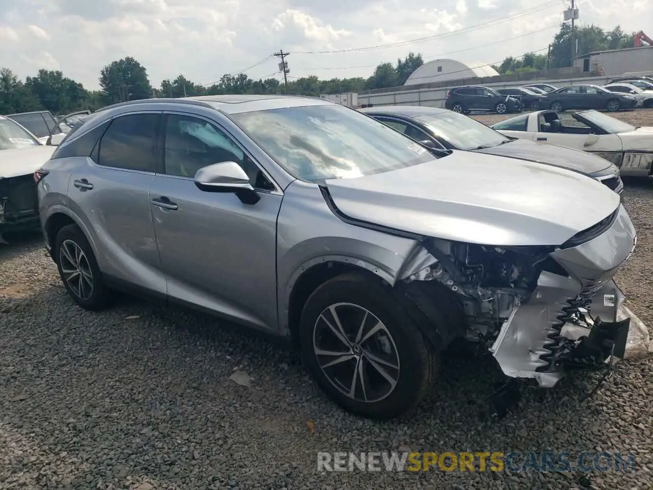 4 Photograph of a damaged car 2T2BAMCAXPC037327 LEXUS RX350 2023