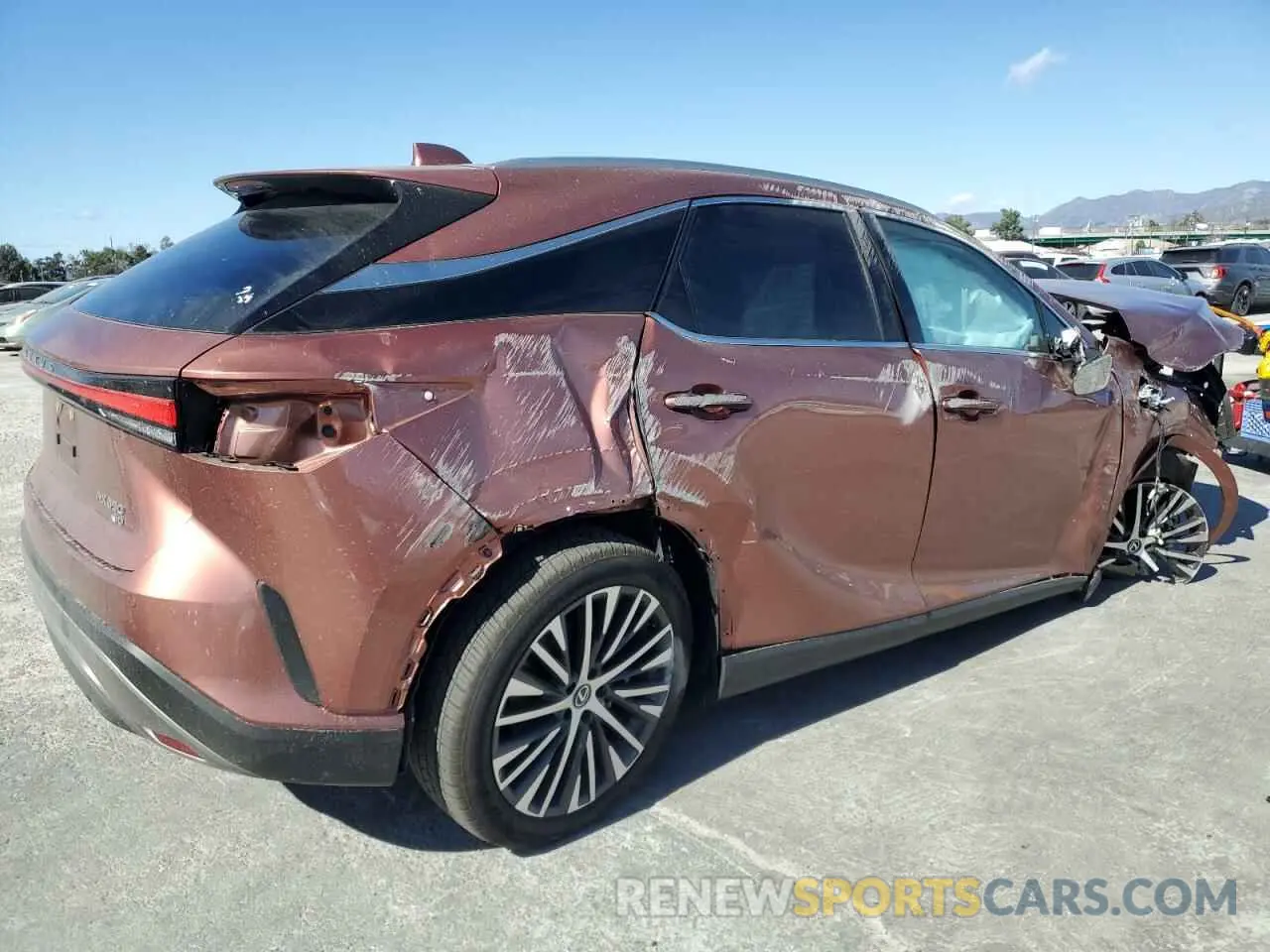 3 Photograph of a damaged car 2T2BAMCAXPC038185 LEXUS RX350 2023