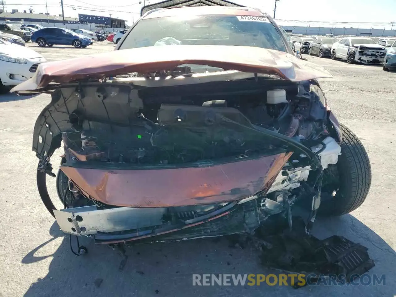 5 Photograph of a damaged car 2T2BAMCAXPC038185 LEXUS RX350 2023