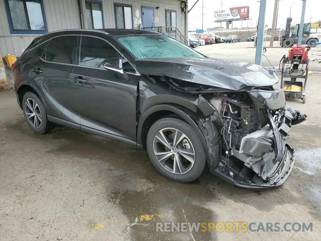 4 Photograph of a damaged car 2T2BAMBA0RC031766 LEXUS RX350 2024