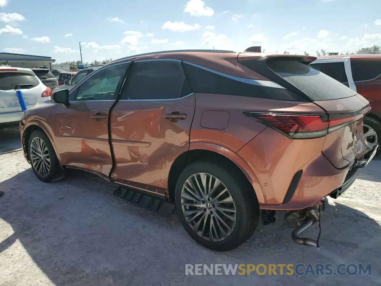 2 Photograph of a damaged car 2T2BAMBA0RC034926 LEXUS RX350 2024