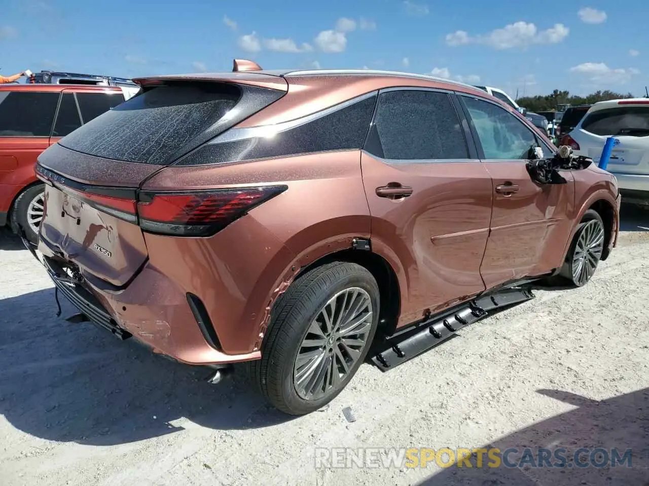 3 Photograph of a damaged car 2T2BAMBA0RC034926 LEXUS RX350 2024