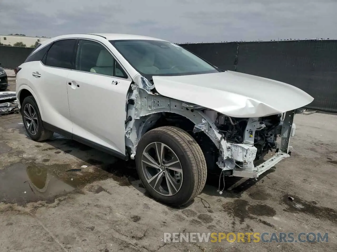 4 Photograph of a damaged car 2T2BAMBA0RC046266 LEXUS RX350 2024