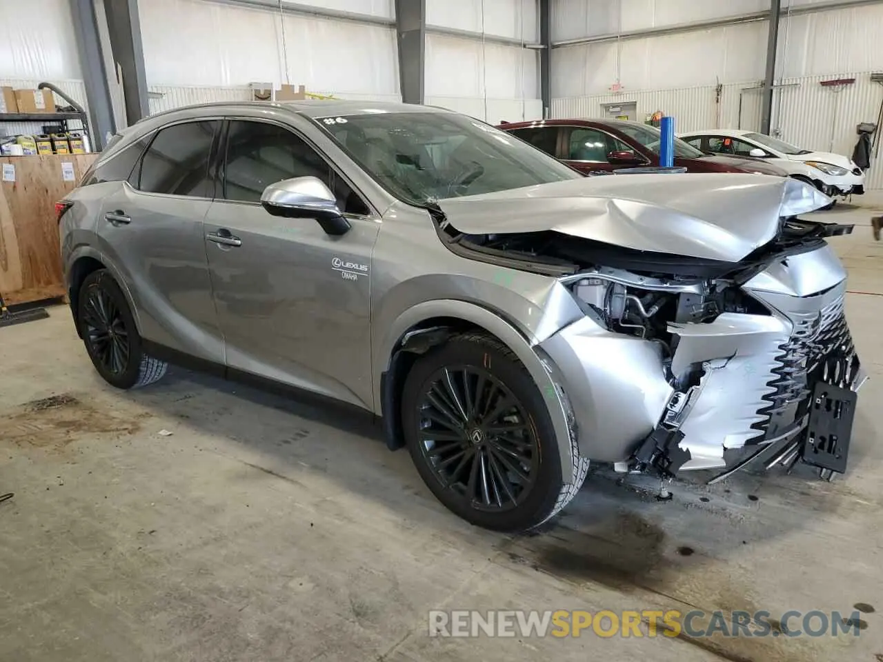 4 Photograph of a damaged car 2T2BAMBA1RC042761 LEXUS RX350 2024