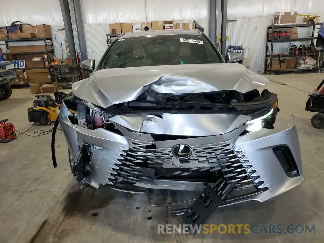 5 Photograph of a damaged car 2T2BAMBA1RC042761 LEXUS RX350 2024