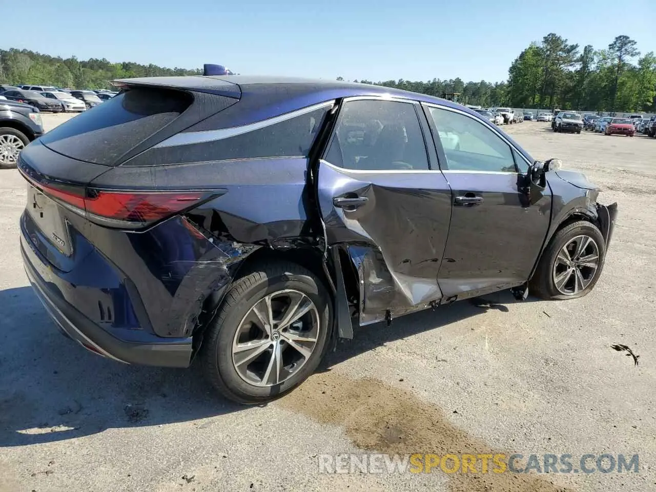 3 Photograph of a damaged car 2T2BAMBA2RC052098 LEXUS RX350 2024