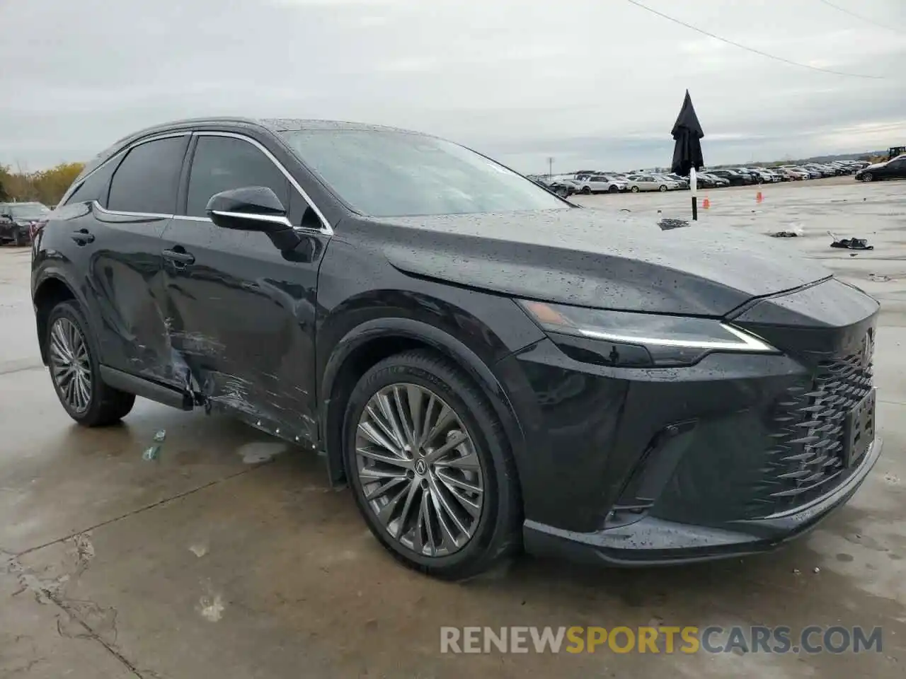 4 Photograph of a damaged car 2T2BAMBA4RC030832 LEXUS RX350 2024