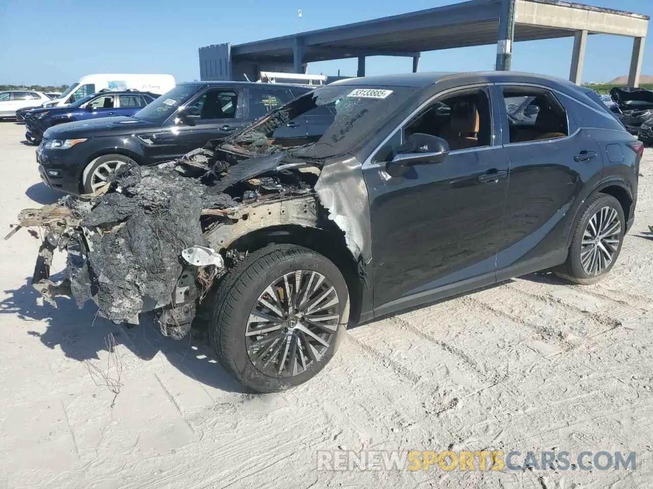 1 Photograph of a damaged car 2T2BAMBA4RC036050 LEXUS RX350 2024