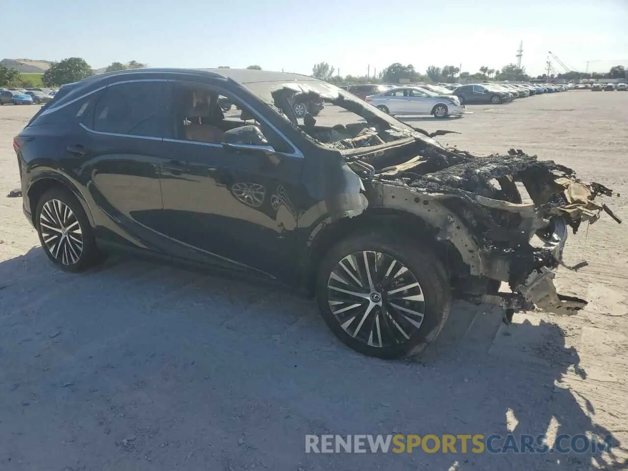 4 Photograph of a damaged car 2T2BAMBA4RC036050 LEXUS RX350 2024