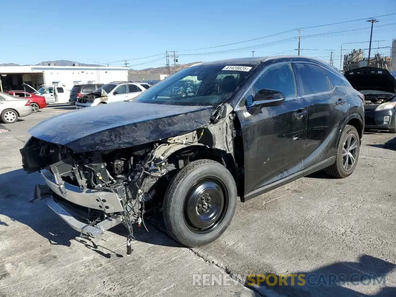 1 Photograph of a damaged car 2T2BAMBA4RC043550 LEXUS RX350 2024