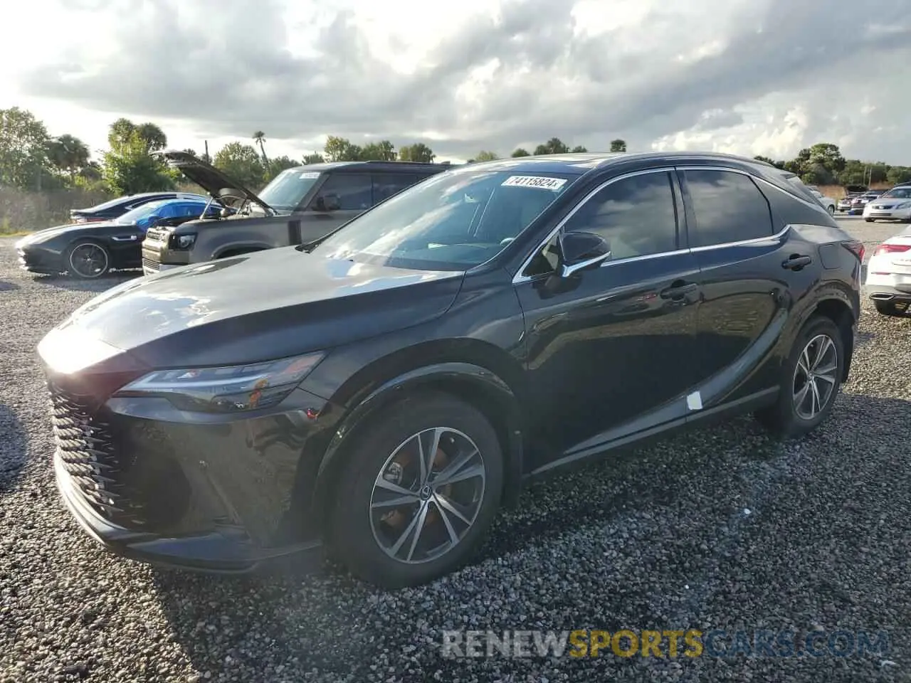 1 Photograph of a damaged car 2T2BAMBA6RC022909 LEXUS RX350 2024