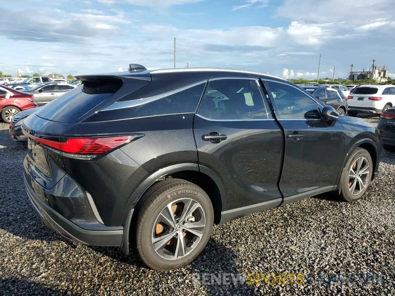 3 Photograph of a damaged car 2T2BAMBA6RC022909 LEXUS RX350 2024