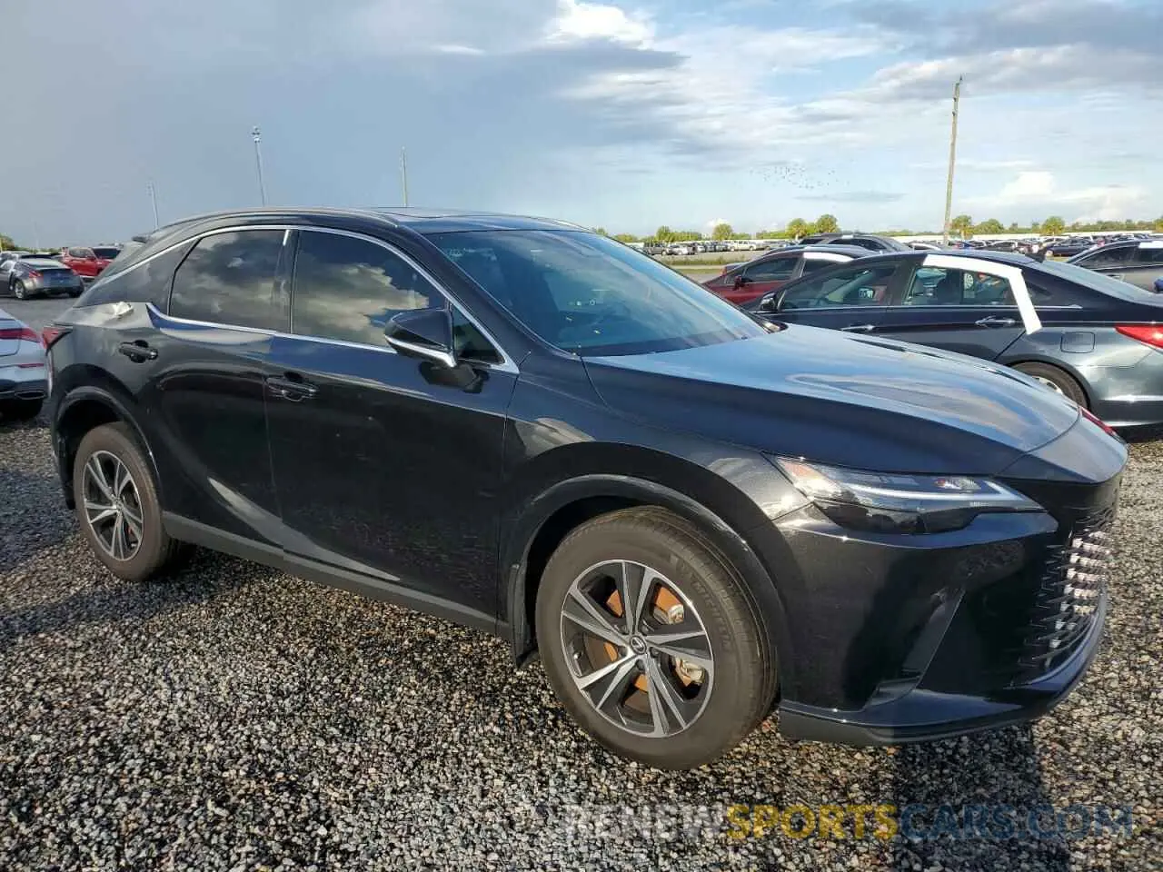 4 Photograph of a damaged car 2T2BAMBA6RC022909 LEXUS RX350 2024