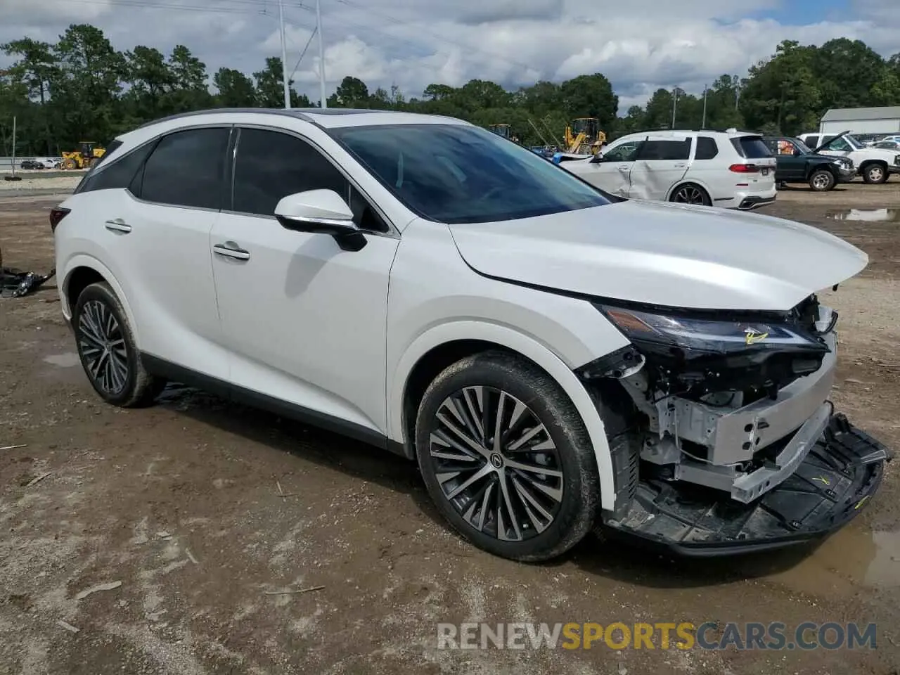 4 Photograph of a damaged car 2T2BAMBA7RC027066 LEXUS RX350 2024