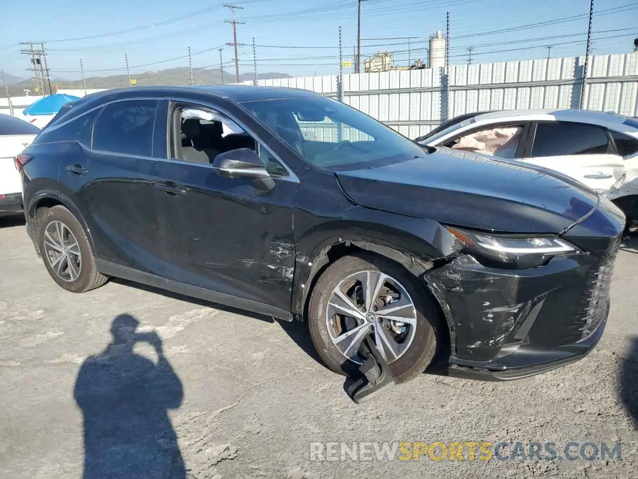 4 Photograph of a damaged car 2T2BAMBA7RC031778 LEXUS RX350 2024