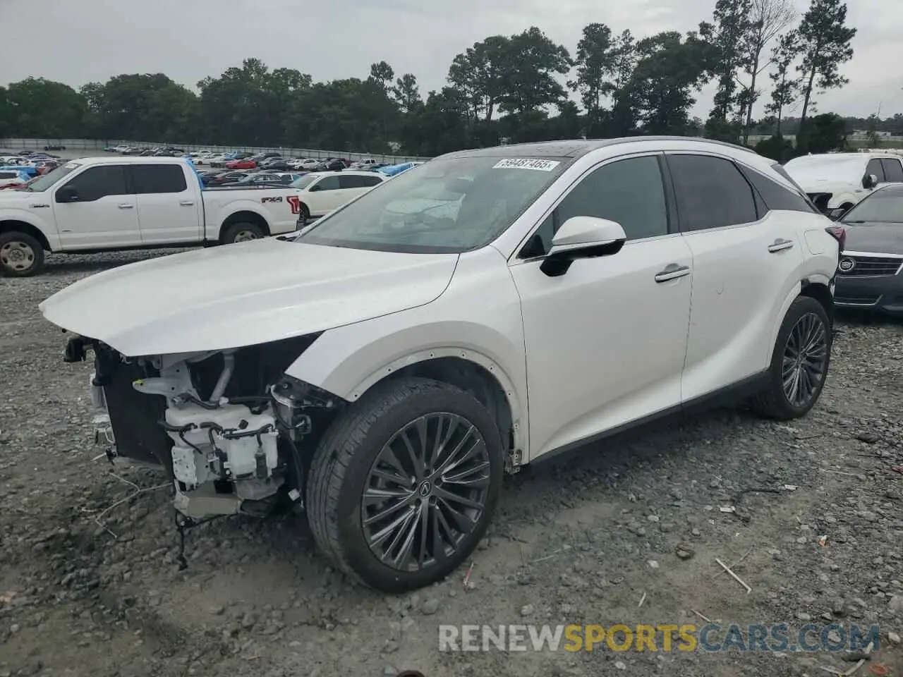 1 Photograph of a damaged car 2T2BAMBA7RC035152 LEXUS RX350 2024