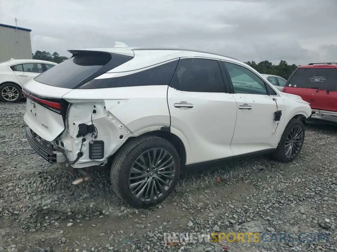 3 Photograph of a damaged car 2T2BAMBA7RC035152 LEXUS RX350 2024