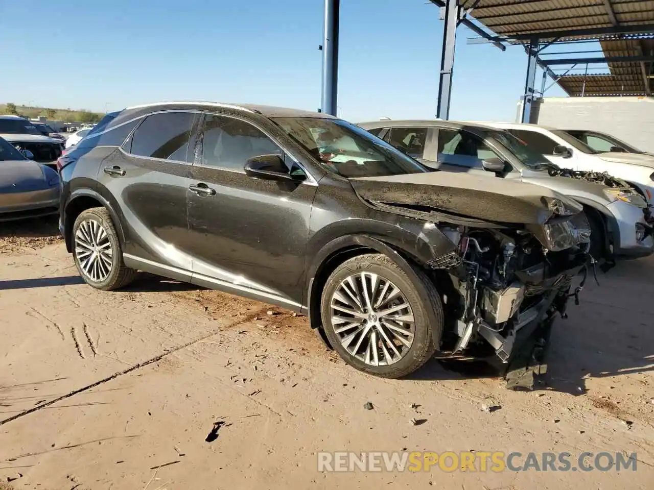 4 Photograph of a damaged car 2T2BAMBA8RC036570 LEXUS RX350 2024