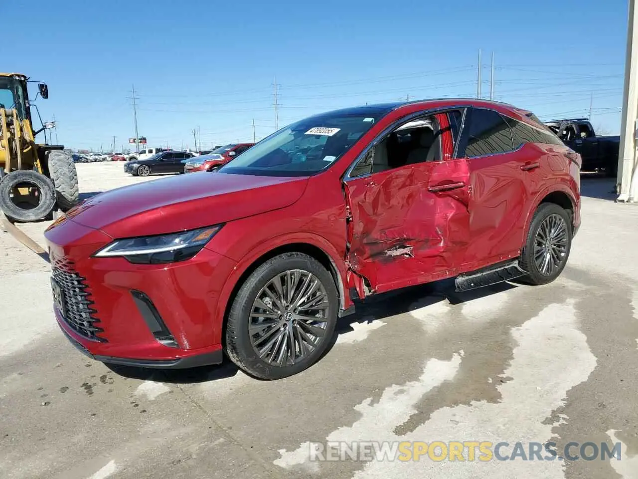 1 Photograph of a damaged car 2T2BAMBA8RC038917 LEXUS RX350 2024