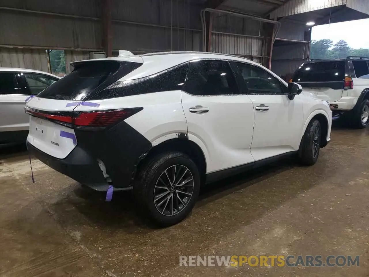 3 Photograph of a damaged car 2T2BAMBA8RC048248 LEXUS RX350 2024