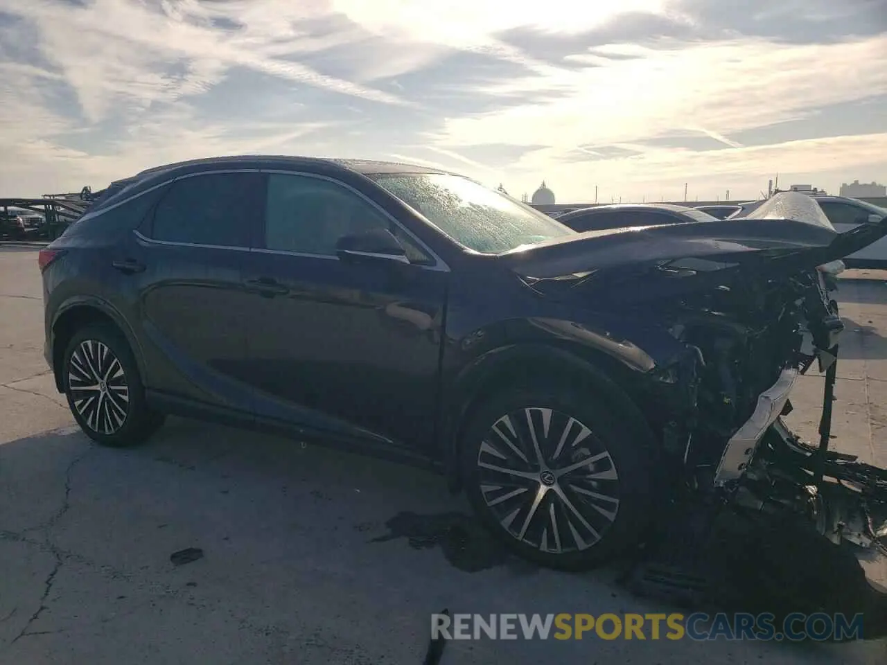 4 Photograph of a damaged car 2T2BAMBA9RC035962 LEXUS RX350 2024