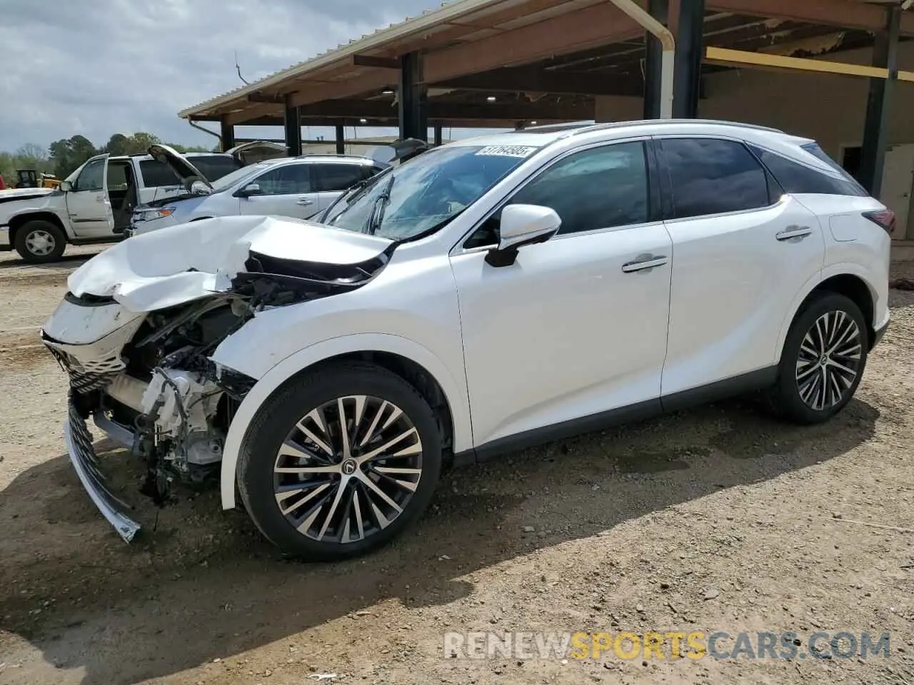 1 Photograph of a damaged car 2T2BAMBA9RC051983 LEXUS RX350 2024