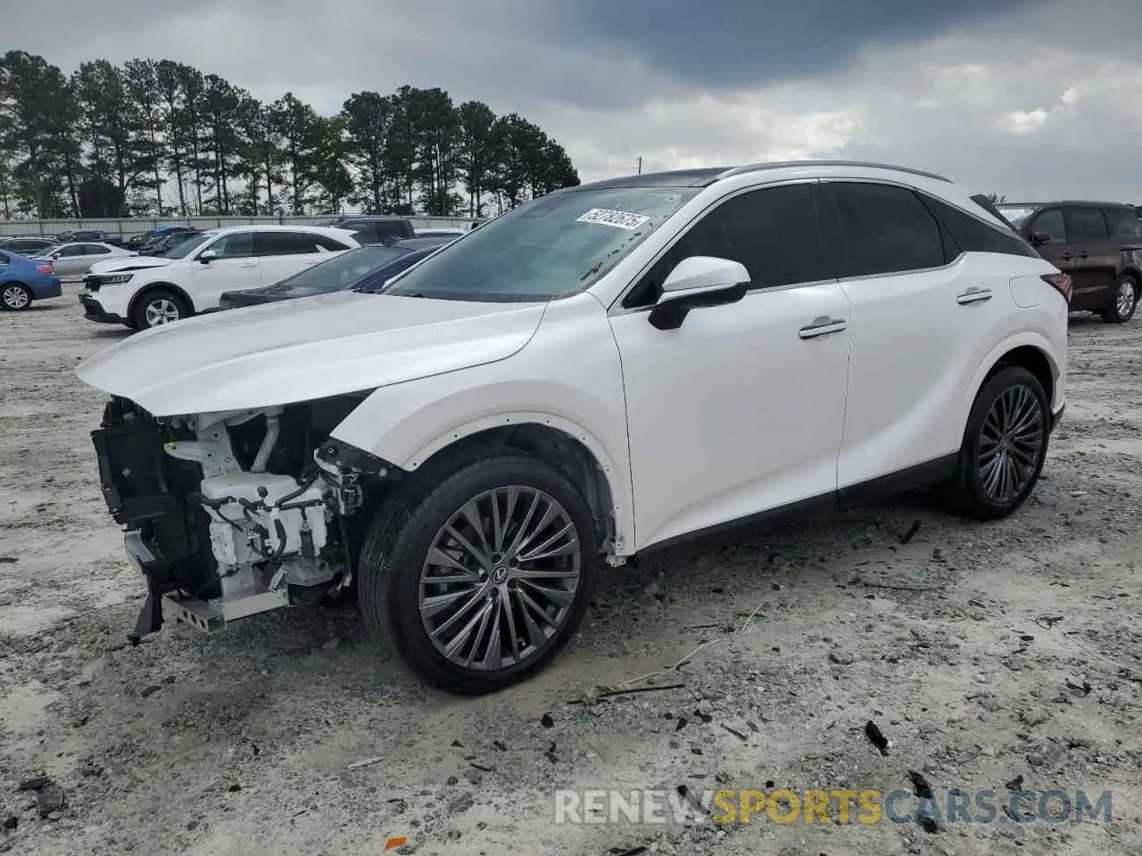 1 Photograph of a damaged car 2T2BAMBAXRC039079 LEXUS RX350 2024