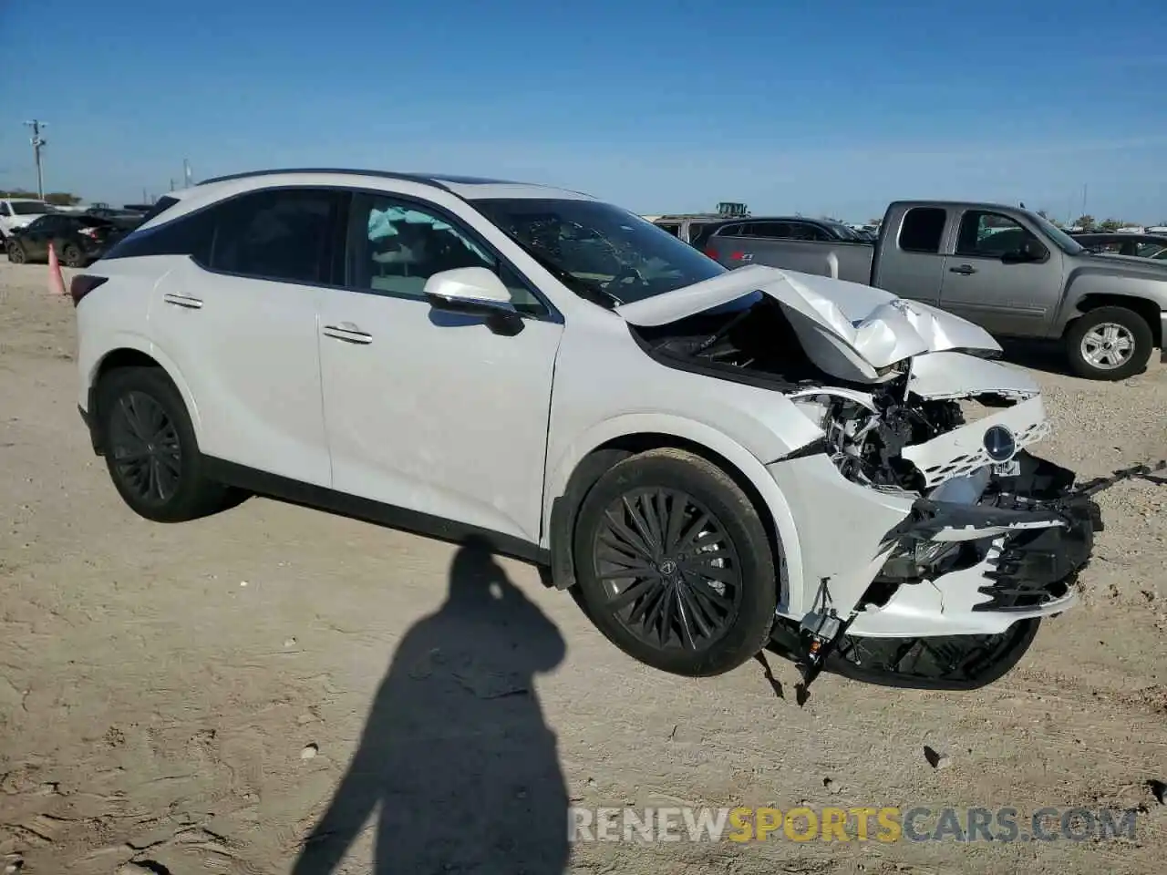 4 Photograph of a damaged car 2T2BAMBAXRC047957 LEXUS RX350 2024