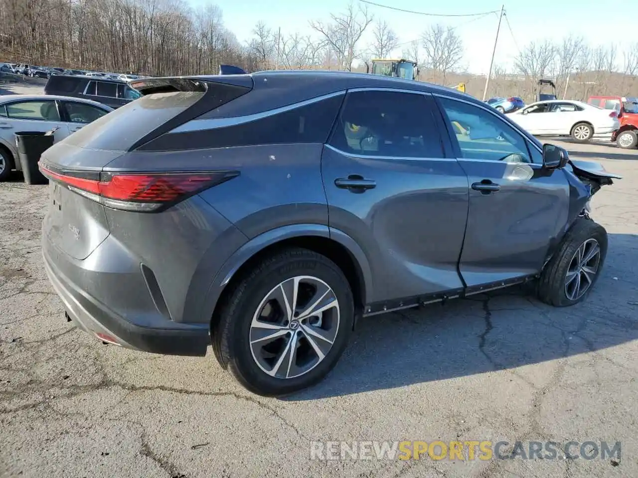 3 Photograph of a damaged car 2T2BAMCA0RC045505 LEXUS RX350 2024