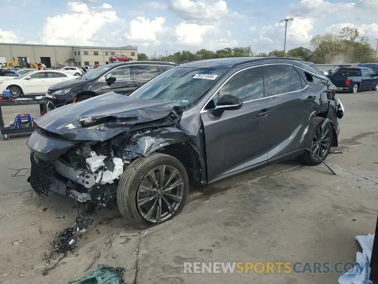 1 Photograph of a damaged car 2T2BAMCA0RC060702 LEXUS RX350 2024