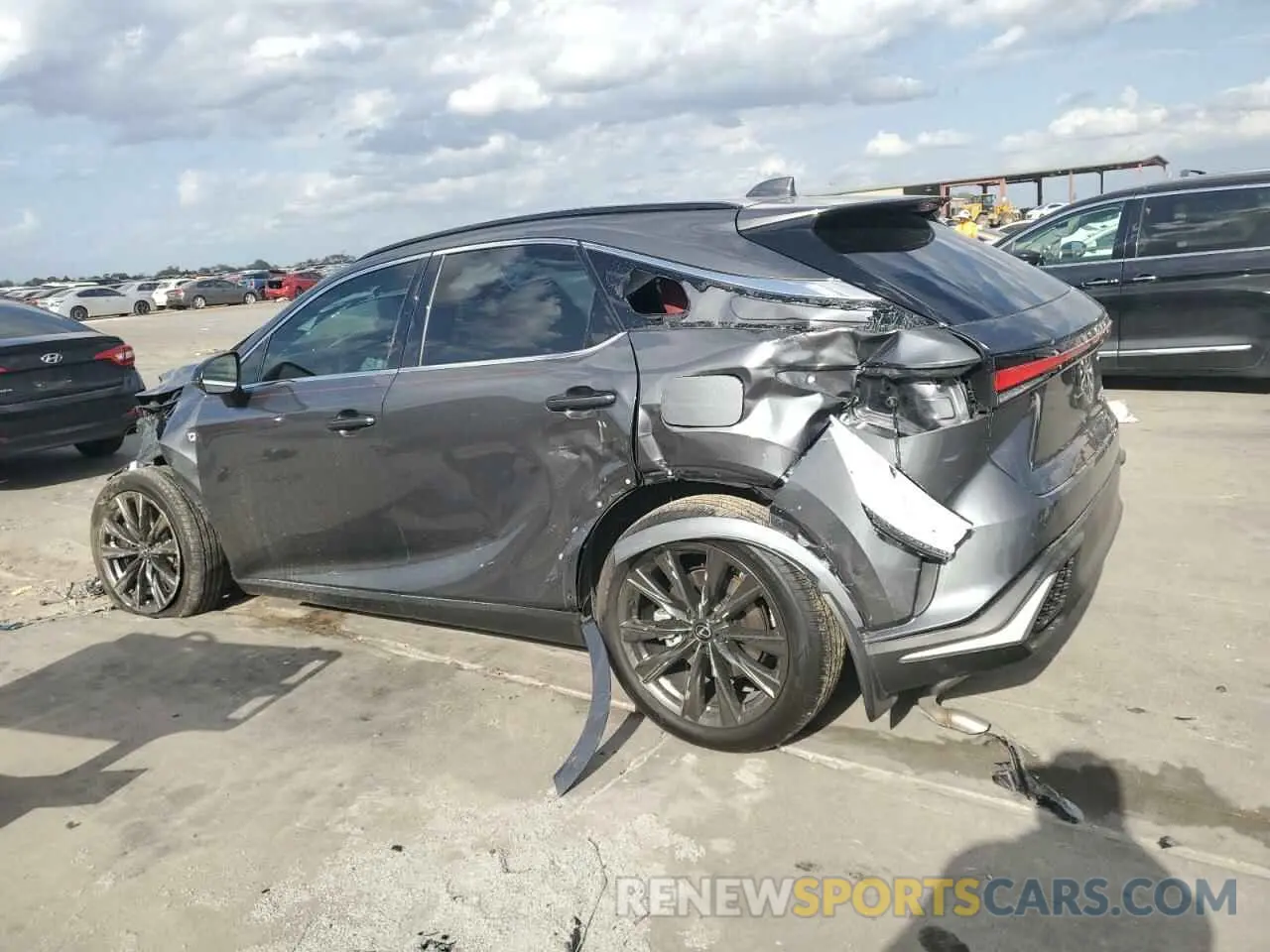 2 Photograph of a damaged car 2T2BAMCA0RC060702 LEXUS RX350 2024