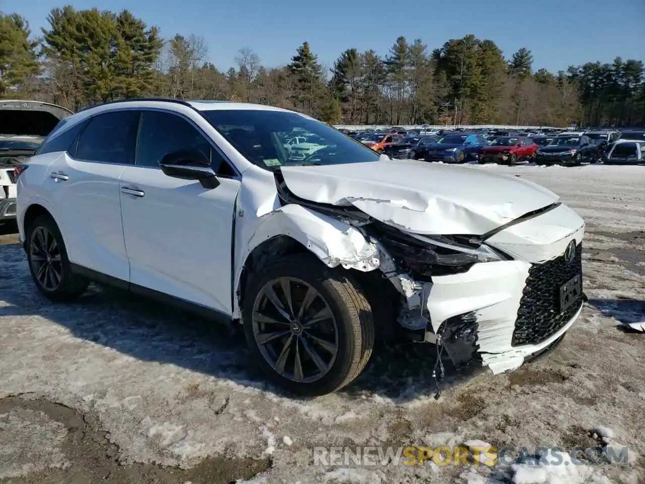 4 Photograph of a damaged car 2T2BAMCA3RC061276 LEXUS RX350 2024