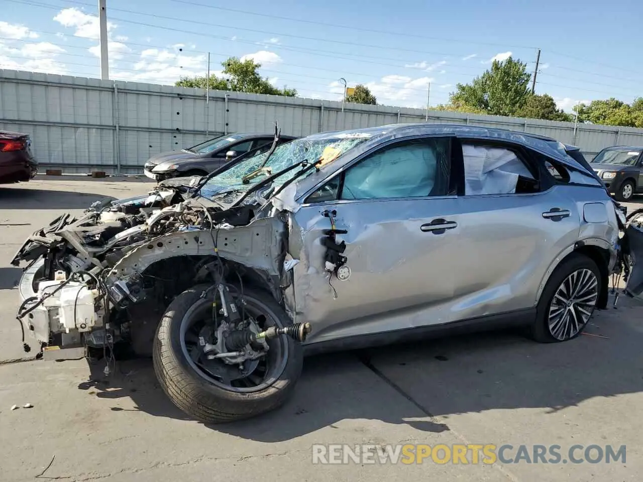 1 Photograph of a damaged car 2T2BAMCA3RC061553 LEXUS RX350 2024