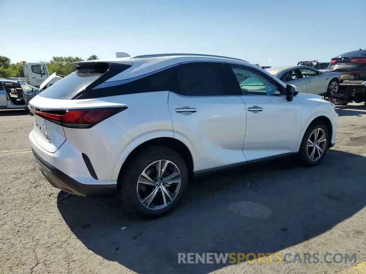 3 Photograph of a damaged car 2T2BAMCA3RC069135 LEXUS RX350 2024