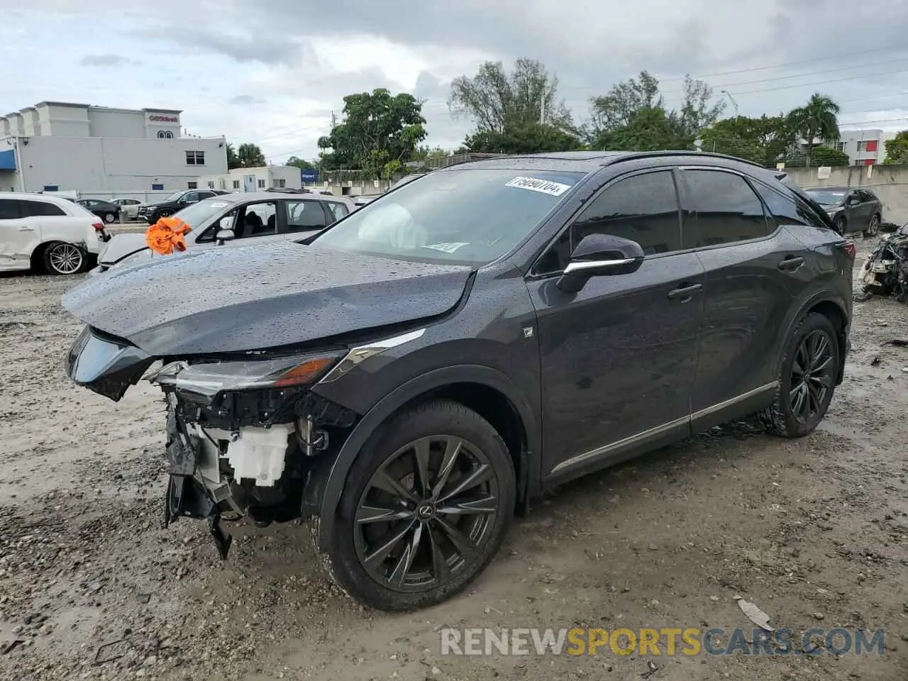 1 Photograph of a damaged car 2T2BAMCA4RC045510 LEXUS RX350 2024