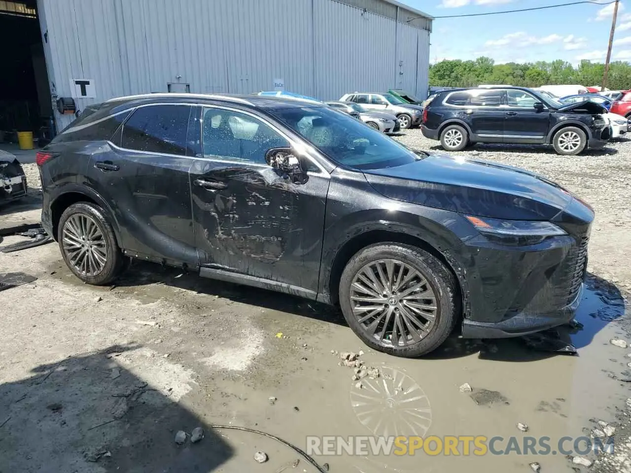 4 Photograph of a damaged car 2T2BAMCA5RC040705 LEXUS RX350 2024