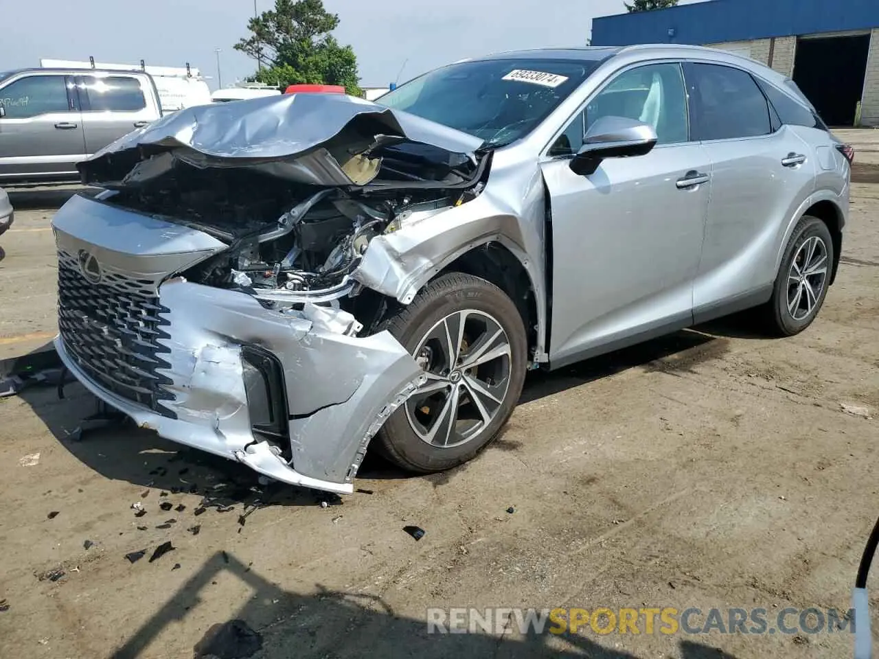 1 Photograph of a damaged car 2T2BAMCA5RC044320 LEXUS RX350 2024