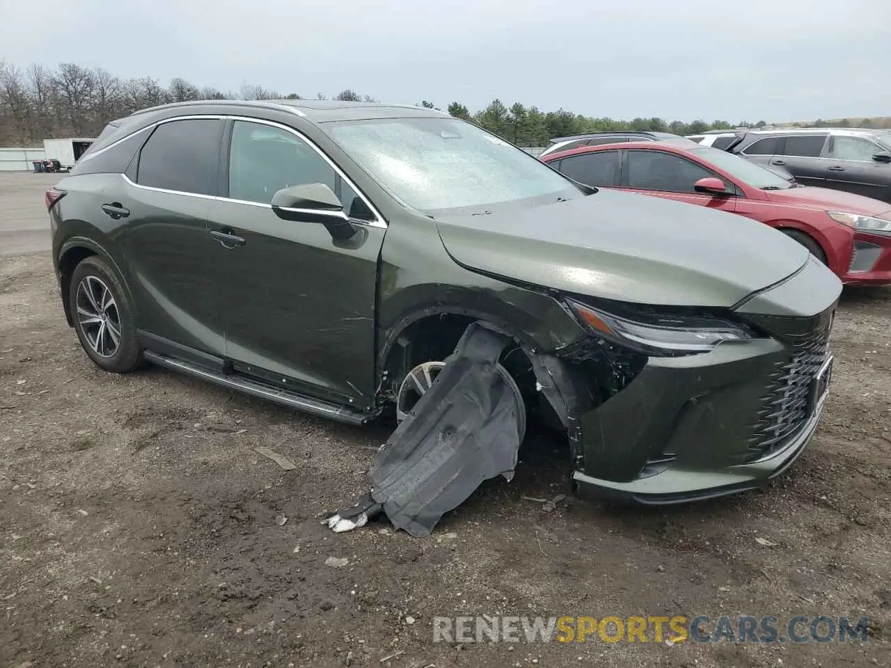 4 Photograph of a damaged car 2T2BAMCA5RC082064 LEXUS RX350 2024