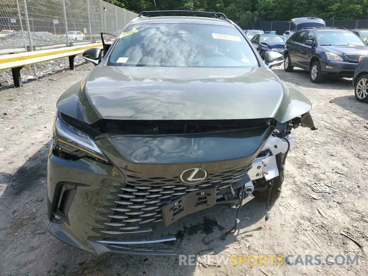 5 Photograph of a damaged car 2T2BAMCA6RC042656 LEXUS RX350 2024