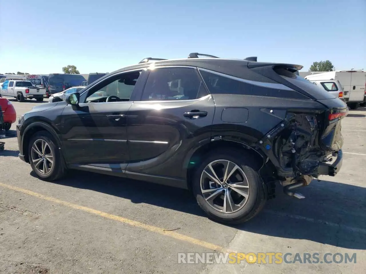 2 Photograph of a damaged car 2T2BAMCA6RC046593 LEXUS RX350 2024