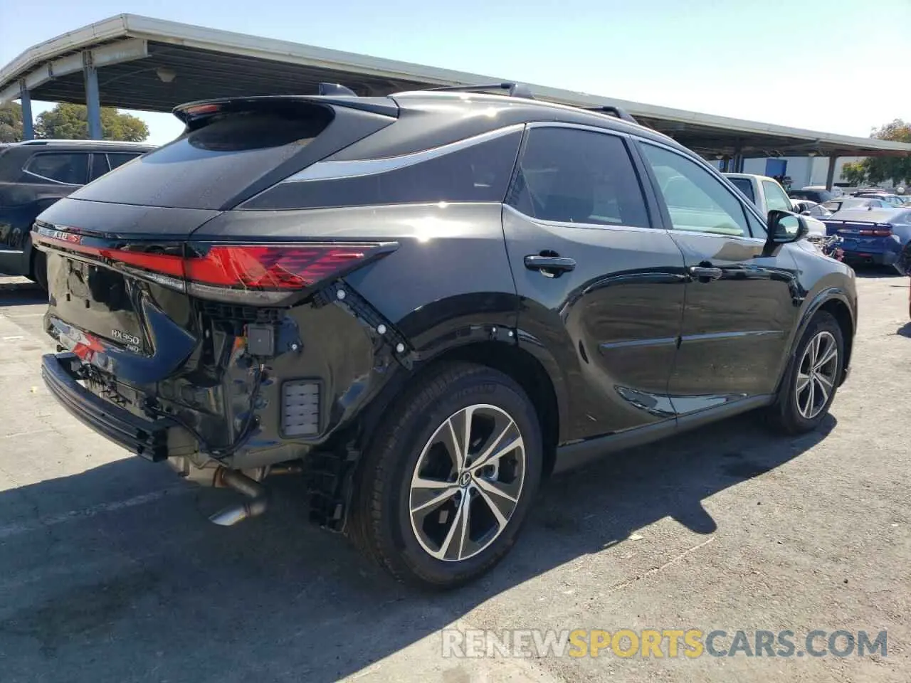 3 Photograph of a damaged car 2T2BAMCA6RC046593 LEXUS RX350 2024