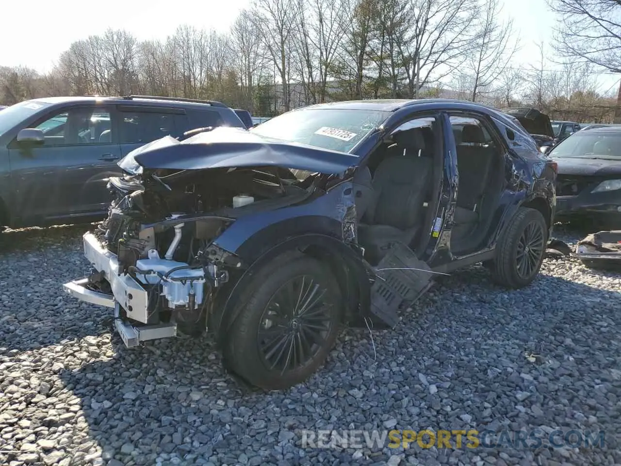 1 Photograph of a damaged car 2T2BAMCA6RC077424 LEXUS RX350 2024