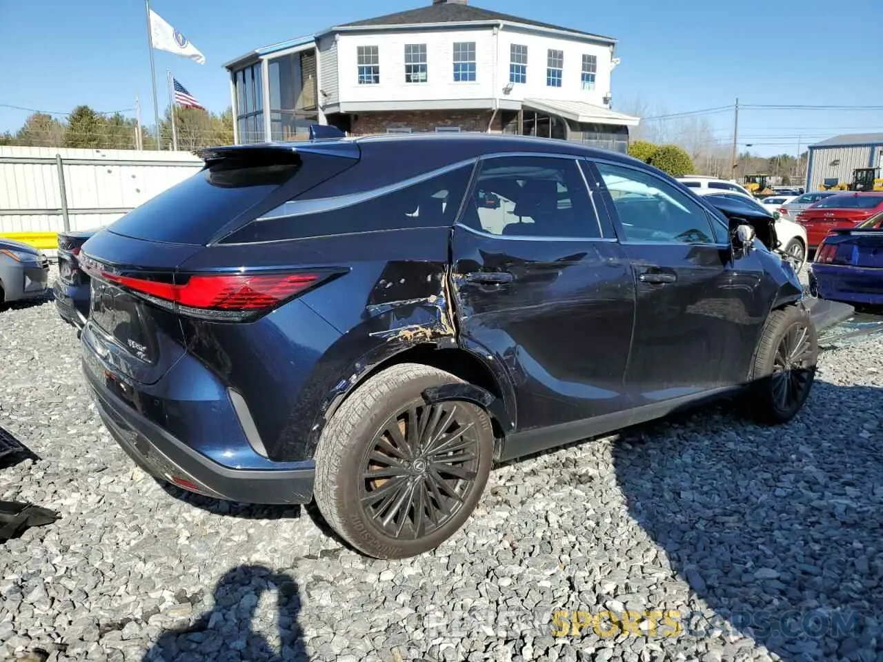3 Photograph of a damaged car 2T2BAMCA6RC077424 LEXUS RX350 2024